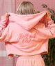 ROXY ロキシー パーカー ジップアップ レディース クロップド丈 バックプリント セットアップ対応 RZP251063(WHT-S)