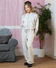 ROXY ロキシー パーカー ジップアップ レディース クロップド丈 バックプリント セットアップ対応 RZP251063(WHT-S)