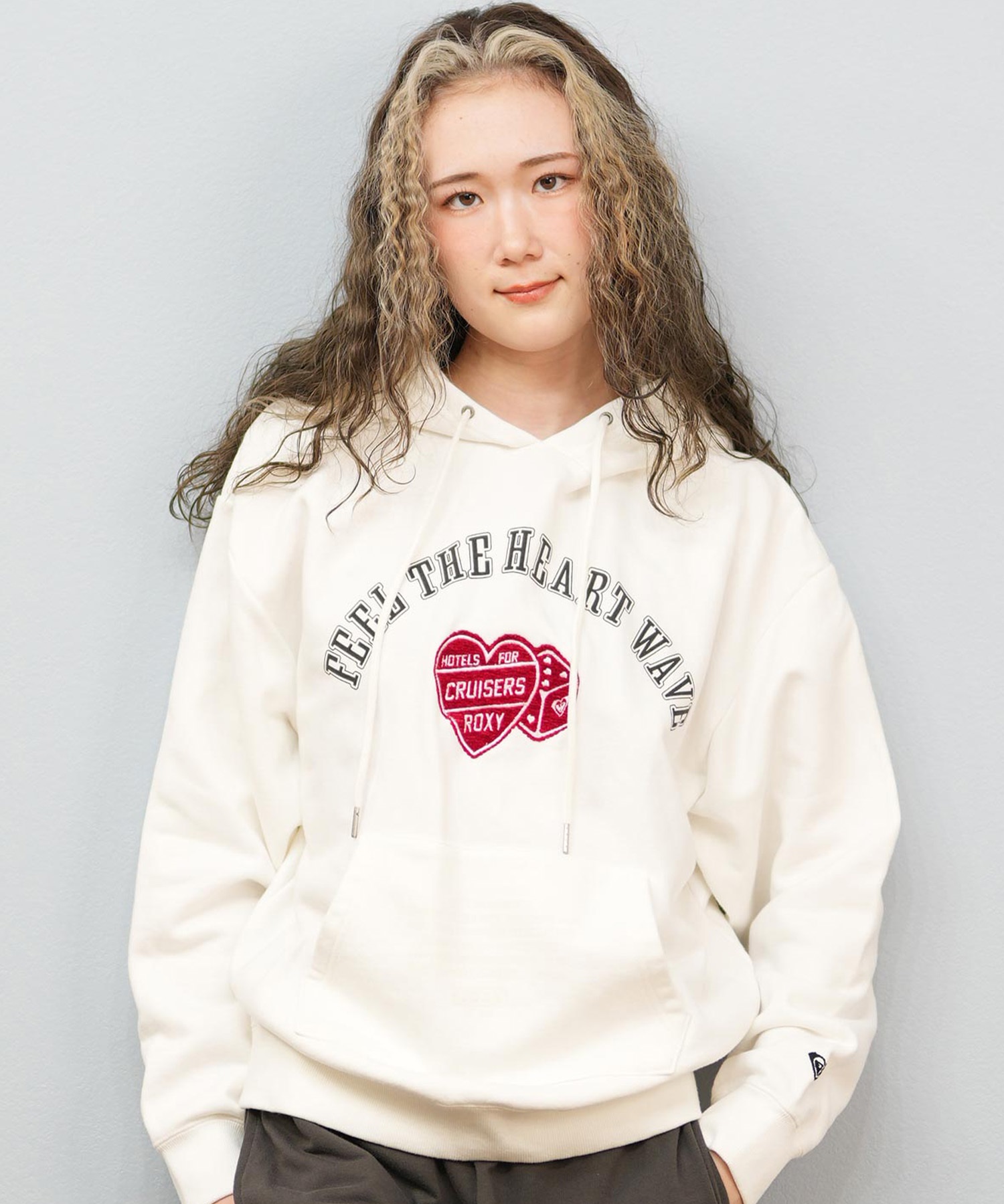 ROXY ロキシー プルオーバー パーカー レディース オーバーサイズ 裏毛 MY HEART HOODIE RPO254608T(BBK-M)