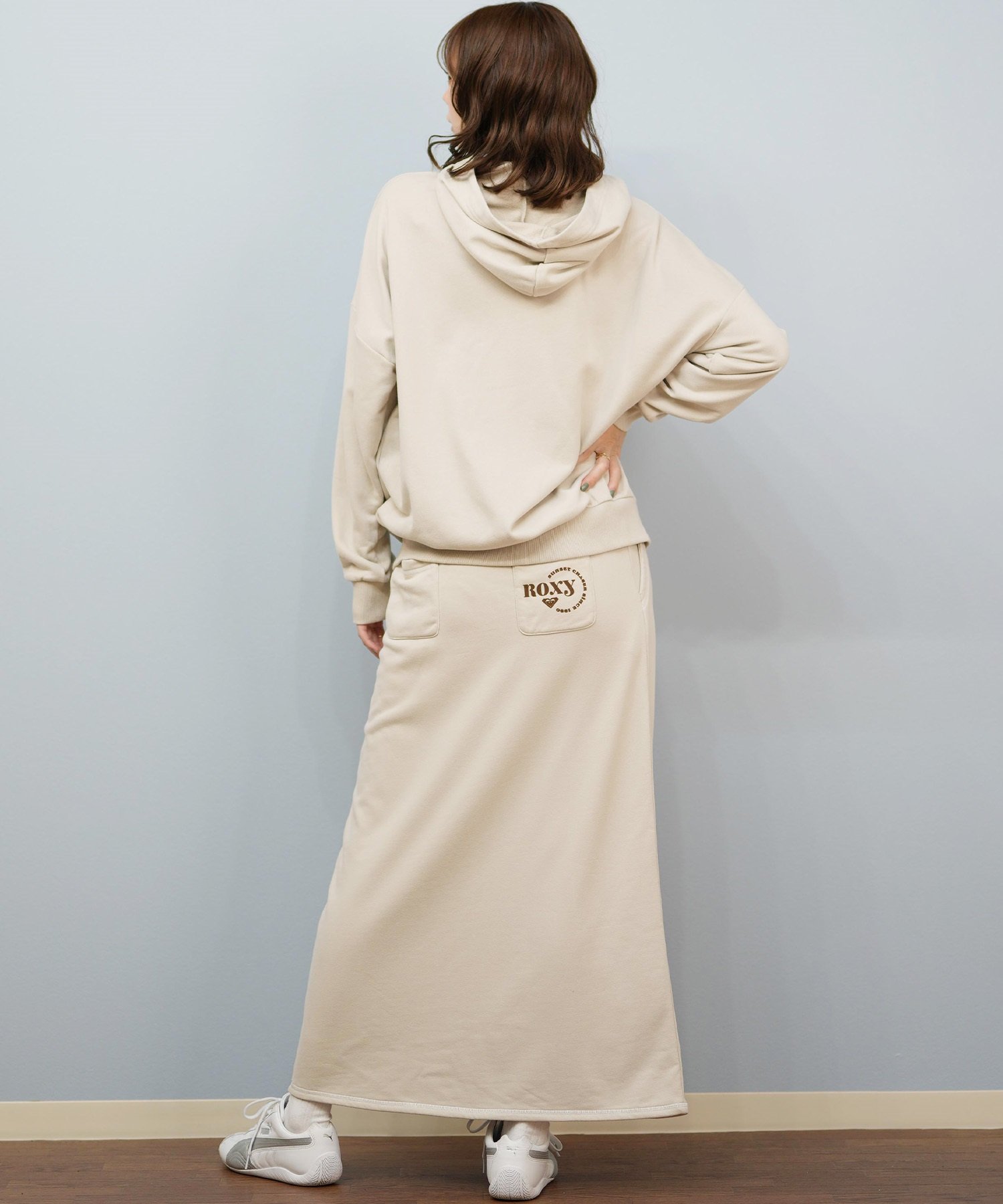 ROXY ロキシー ジップアップ パーカー レディース ロゴ シンプル JIVY ZIP HOODIE RZP254029(BLK-M)