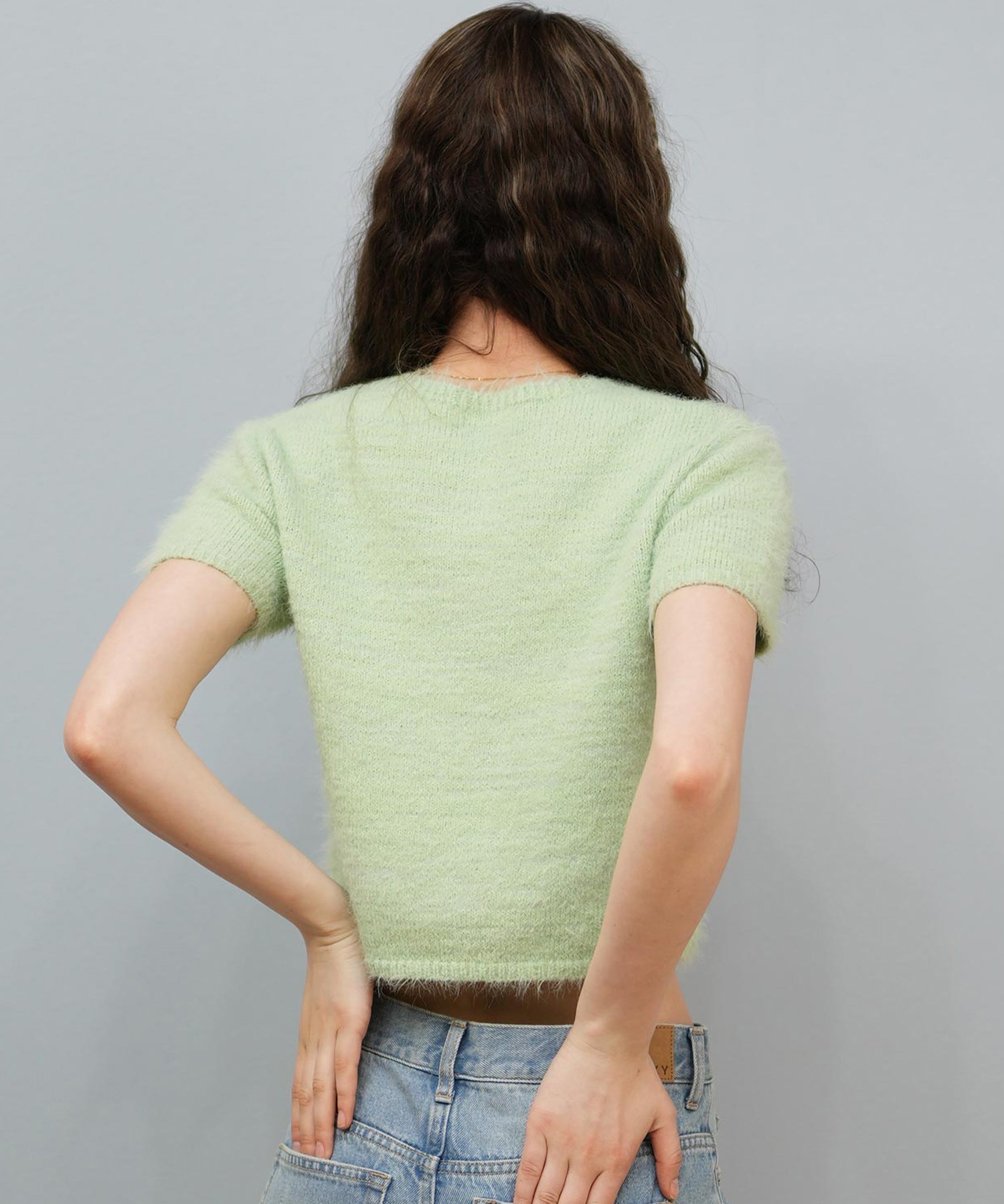 ROXY ロキシー ニット セーター レディース 半袖 クロップド丈