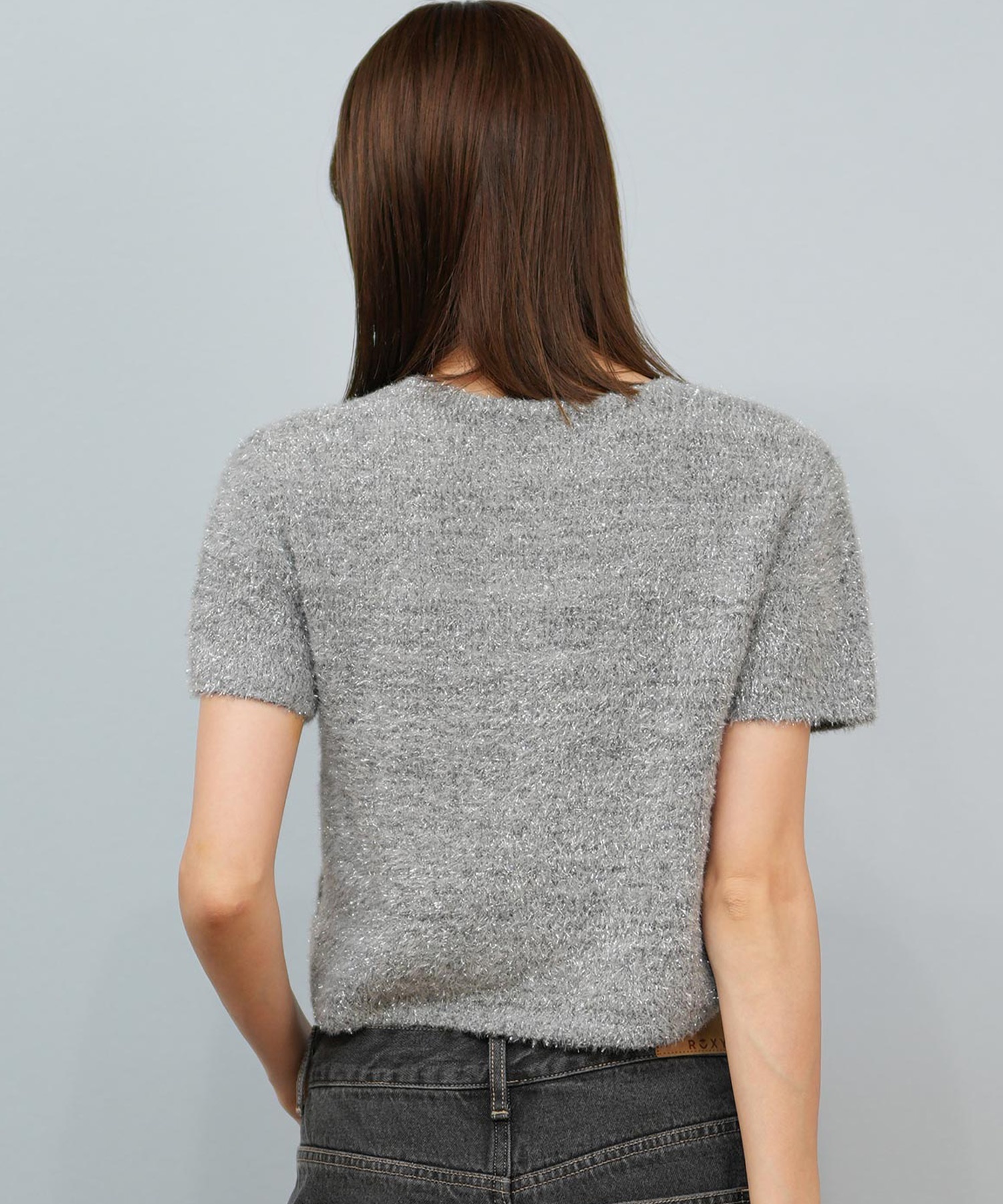 ROXY ロキシー ニット セーター レディース 半袖 クロップド丈