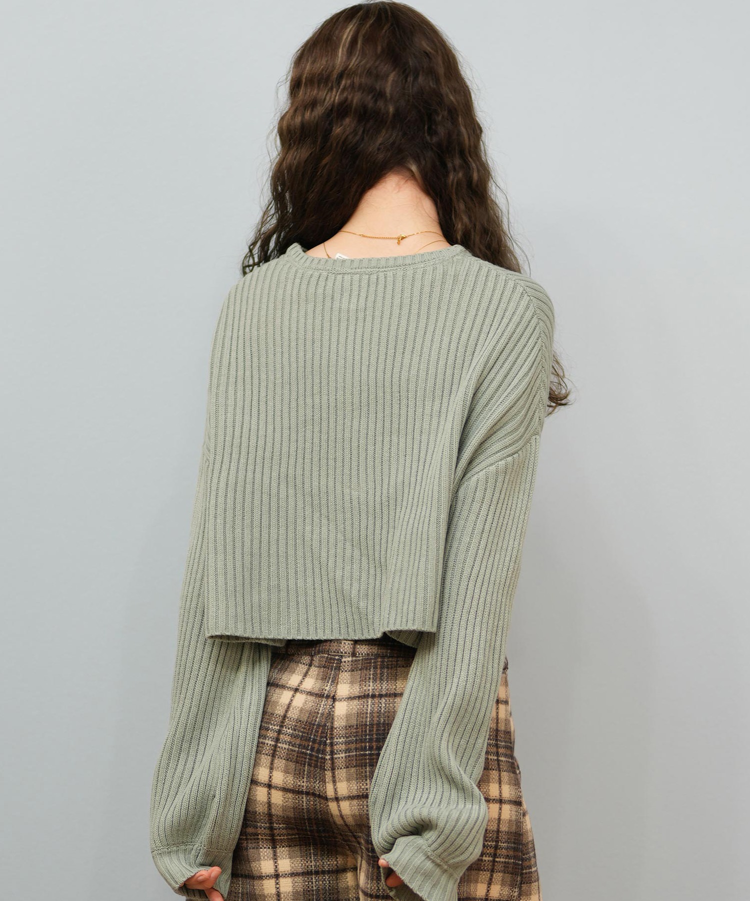 ROXY ロキシー ニット セーター レディース クロップド丈 ショート丈