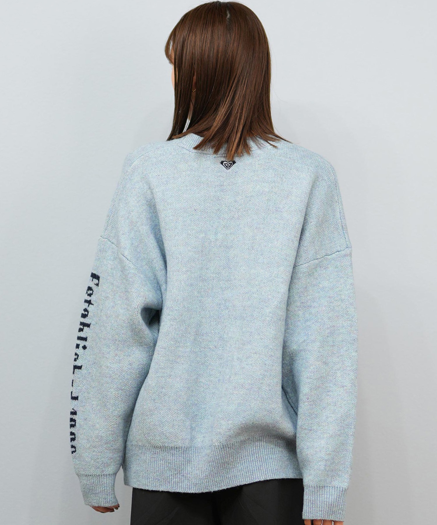 ROXY ロキシー ニット セーター レディース ロゴ FEEL THE HEART WAVE