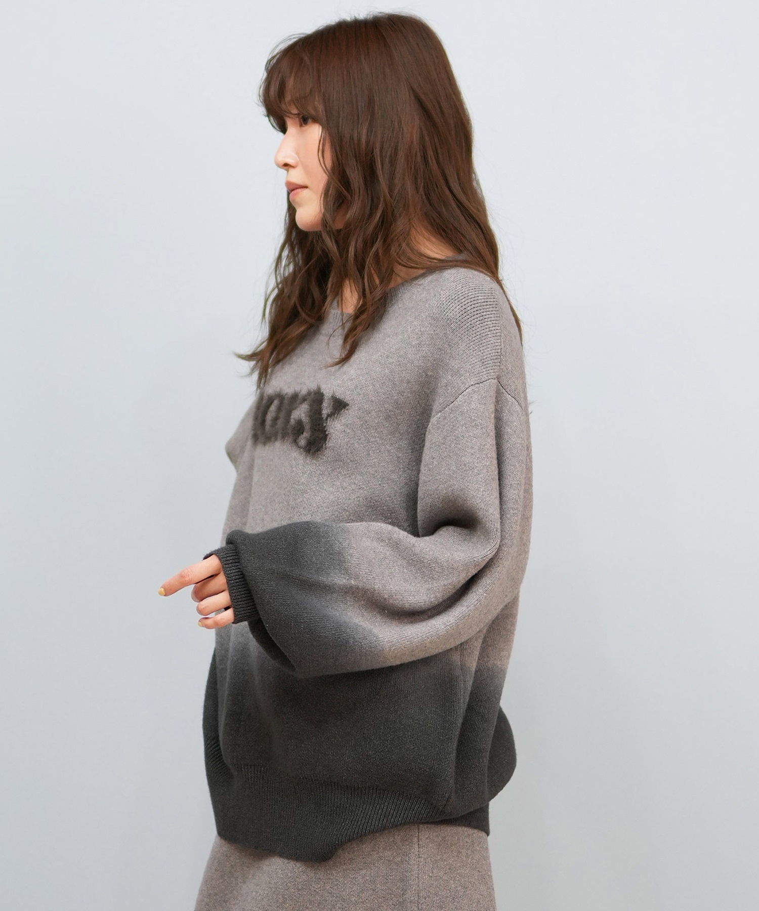 ROXY ロキシー ニット セーター レディース グラデーション ロゴ