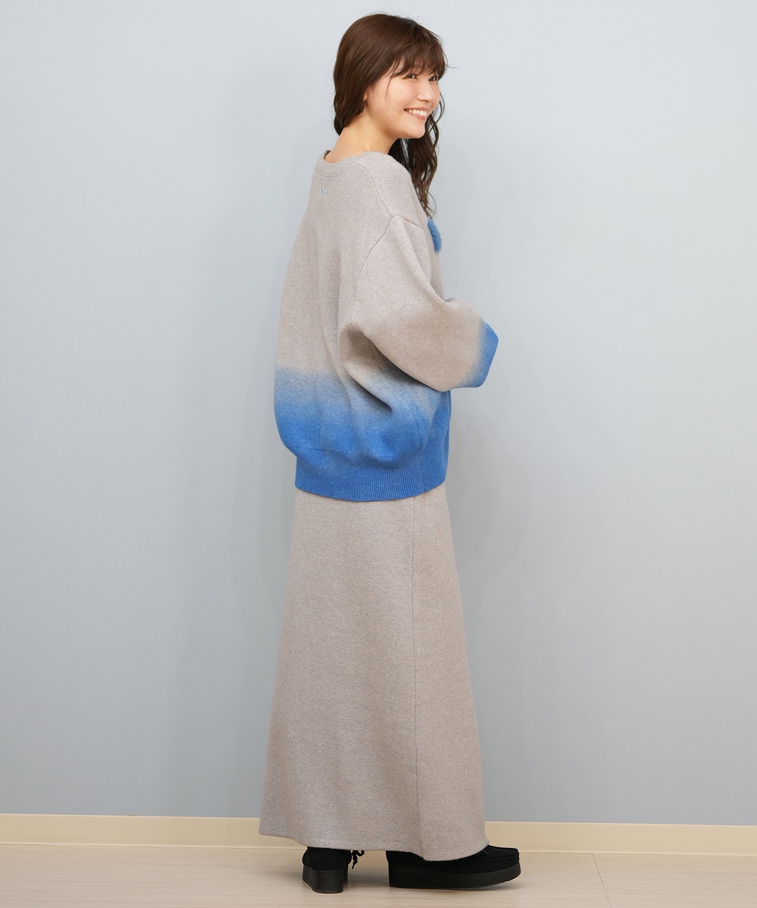 ロキシー　グラデーションニット　MLサイズ　新品未使用 ROXY（ロキシー） ニット セーター MAGIC HOUR TOPS /ロキシー