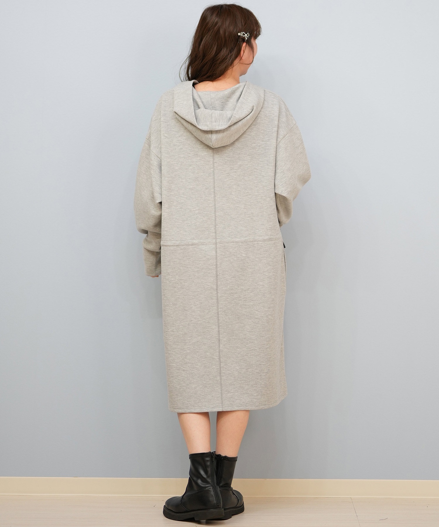 ROXY ロキシー ワンピース レディース シンプル ロゴ フーディー