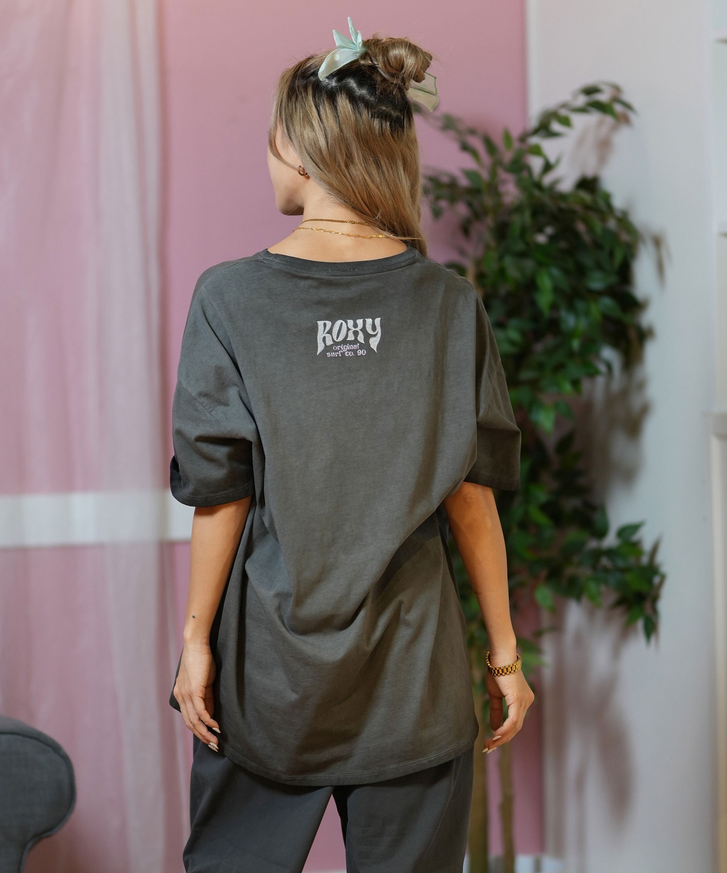 ROXY ロキシー レディース 半袖 Tシャツ ビッグシルエットTシャツ