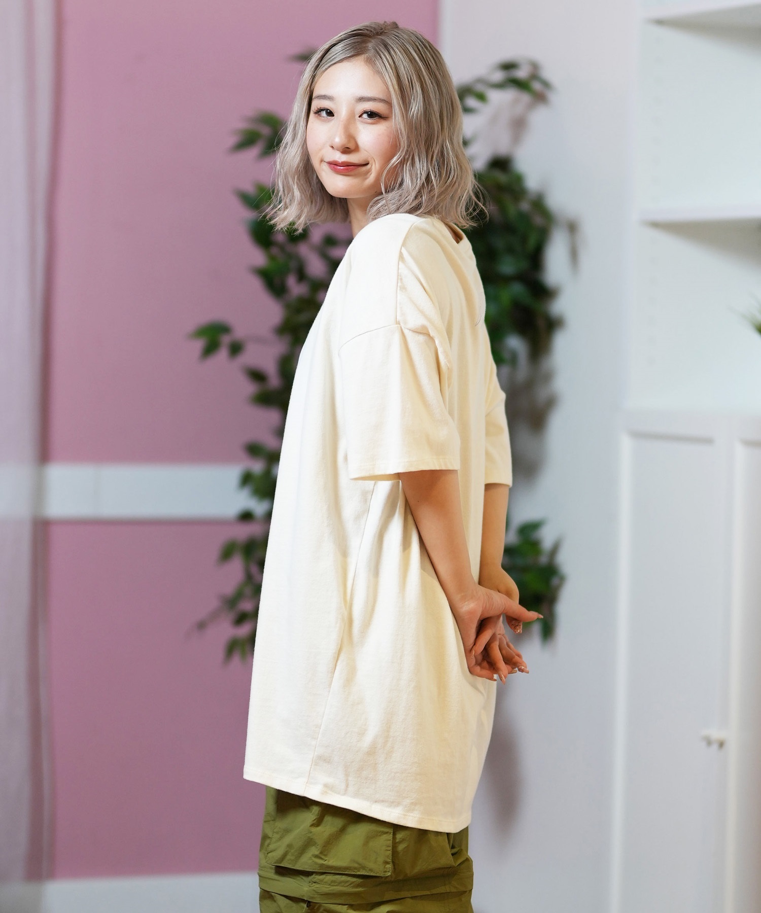 ROXY ロキシー レディース 半袖 Tシャツ ビッグシルエットTシャツ