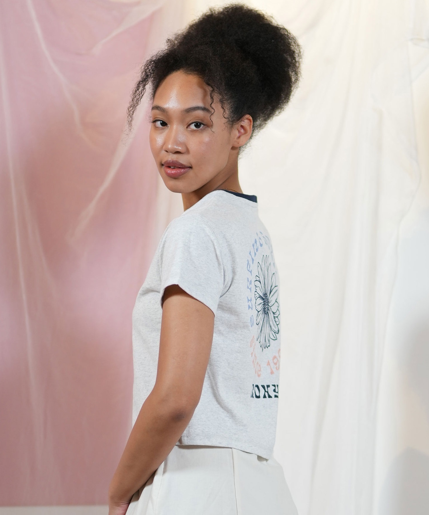 ROXY ロキシー 半袖 Tシャツ レディース バックプリント