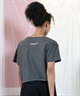 ROXY ロキシー 半袖 Tシャツ レディース フロントプリント クロップド丈 RST251651M(BBL-M)