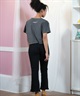 ROXY ロキシー 半袖 Tシャツ レディース フロントプリント クロップド丈 RST251651M(BBL-M)