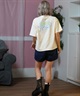 ROXY ロキシー 半袖 Tシャツ レディース バックプリント レトロデザイン ゆったりシルエット RST252042(NAT-M)