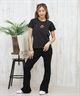 ROXY ロキシー 半袖 Tシャツ レディース ロゴ チェリー ラメ CHERRY CHERRY SS TEE RST252062M(BBK-M)