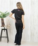 ROXY ロキシー 半袖 Tシャツ レディース ロゴ チェリー ラメ CHERRY CHERRY SS TEE RST252062M(BBK-M)