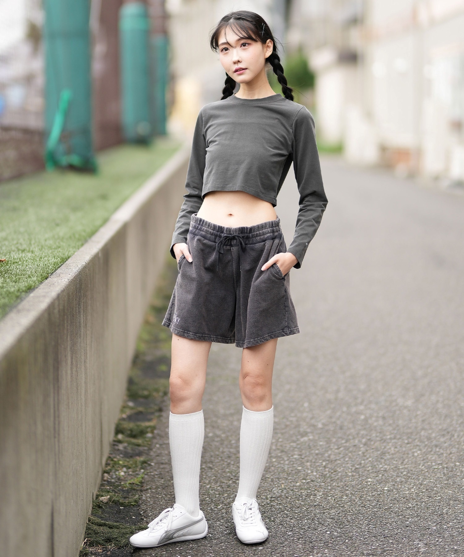 ROXY ロキシー レディース 長袖 Tシャツ ショート丈ロンT バック ROXY ロキシー レディース 長袖 Tシャツ ショート丈ロンT バック