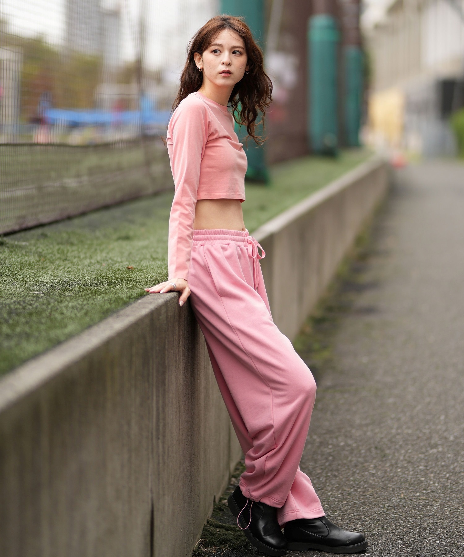 ROXY ロキシー レディース 長袖 Tシャツ ショート丈ロンT バック