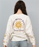 ROXY ロキシー 長袖 Tシャツ ロンT レディース バックプリント ロゴ BELLIS L S TEE RLT254033(BEG-S)