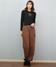 ROXY ロキシー 長袖 Tシャツ ロンT レディース クロップド丈 ショート丈 ロゴ SPARKLY ロンT RLT254035(BLU-M)
