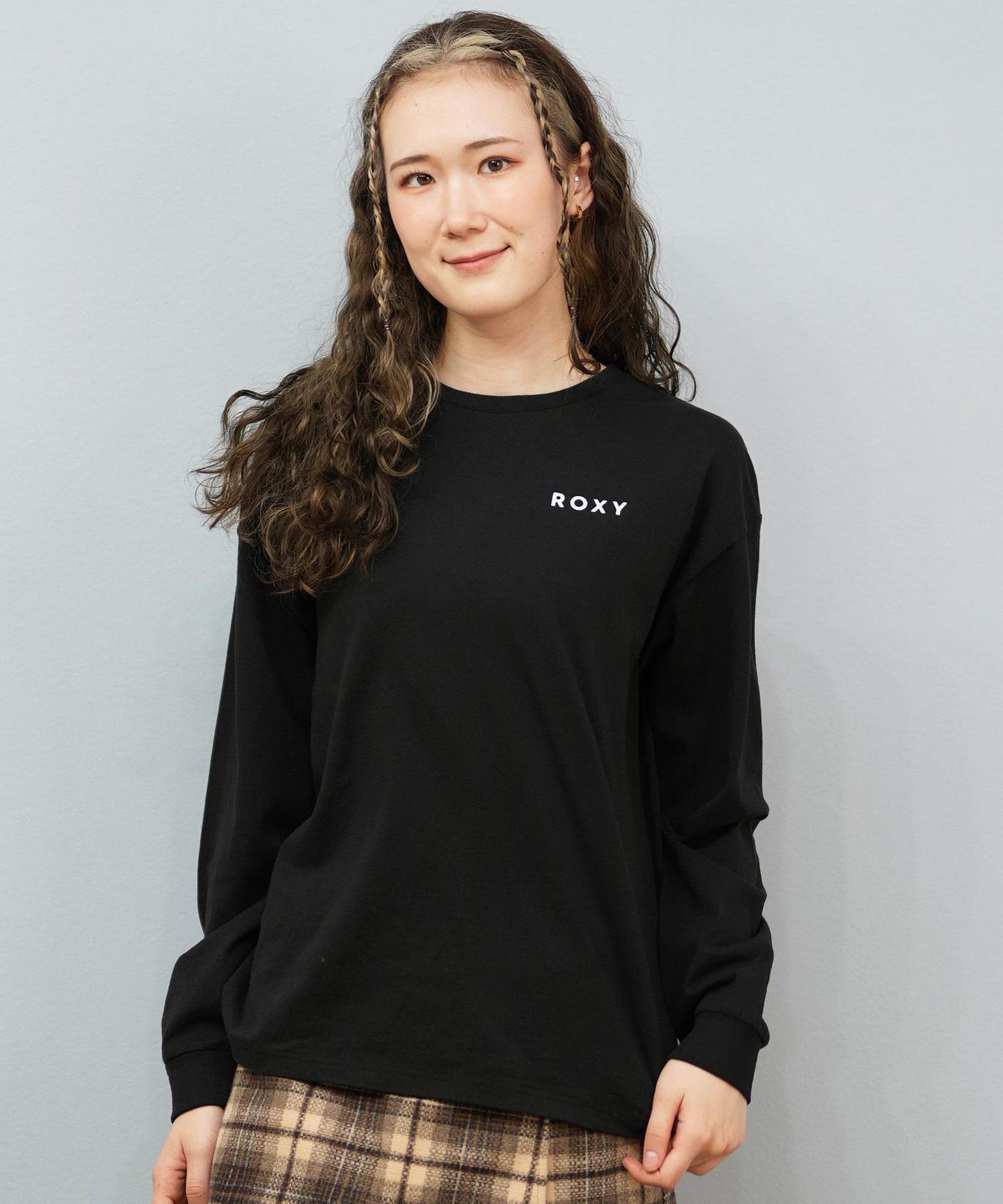 ROXY ロキシー 長袖 Tシャツ ロンT レディース バックプリント ロゴ