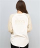 ROXY ロキシー 長袖 Tシャツ ロンT レディース シンプル SUNSET CHASER RAGLAN ロンT RLT254629M(BEG-M)