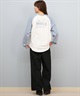 ROXY ロキシー 長袖 Tシャツ ロンT レディース シンプル SUNSET CHASER RAGLAN ロンT RLT254629M(BEG-M)