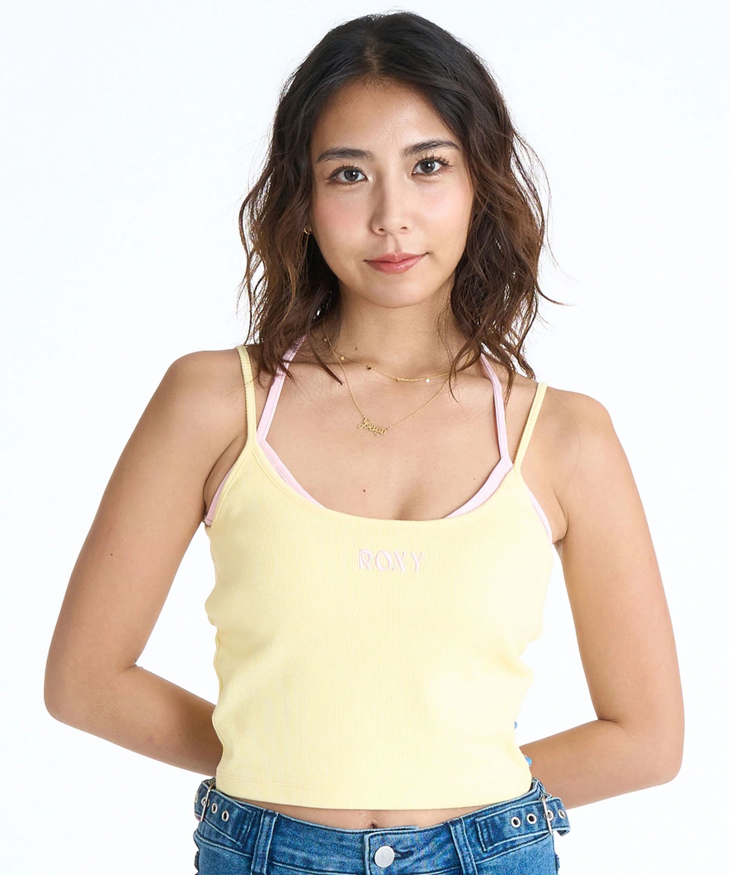 ROXY ロキシー × NANAHA キャミソール レディース レイヤード