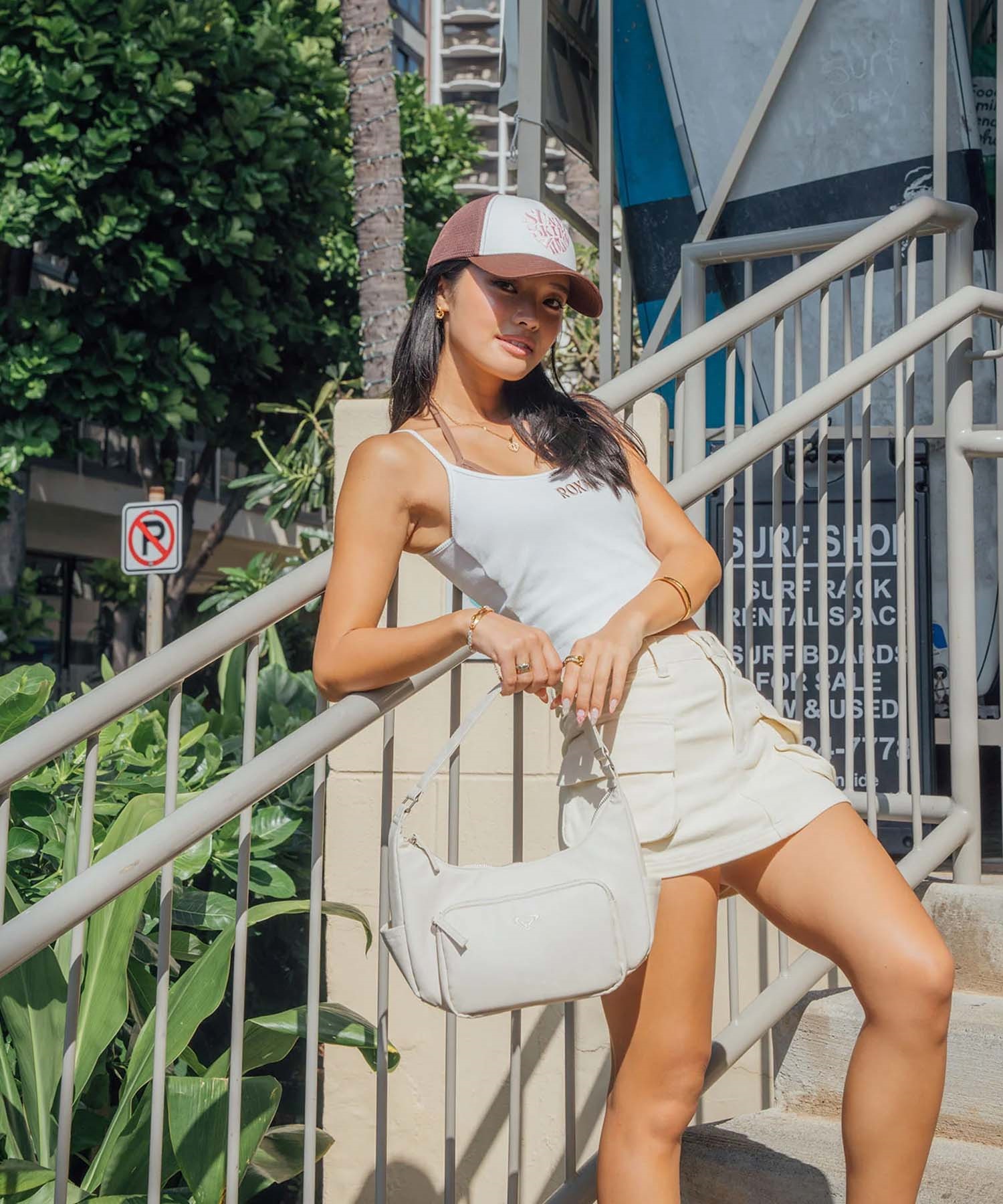 ROXY タンクトップ ピンク レディース Lサイズ ロキシー 未使用