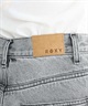 ROXY ロキシー ロングパンツ レディース デニムパンツ ストレートシルエット セットアップ対応 RPT251066(BLK-M)