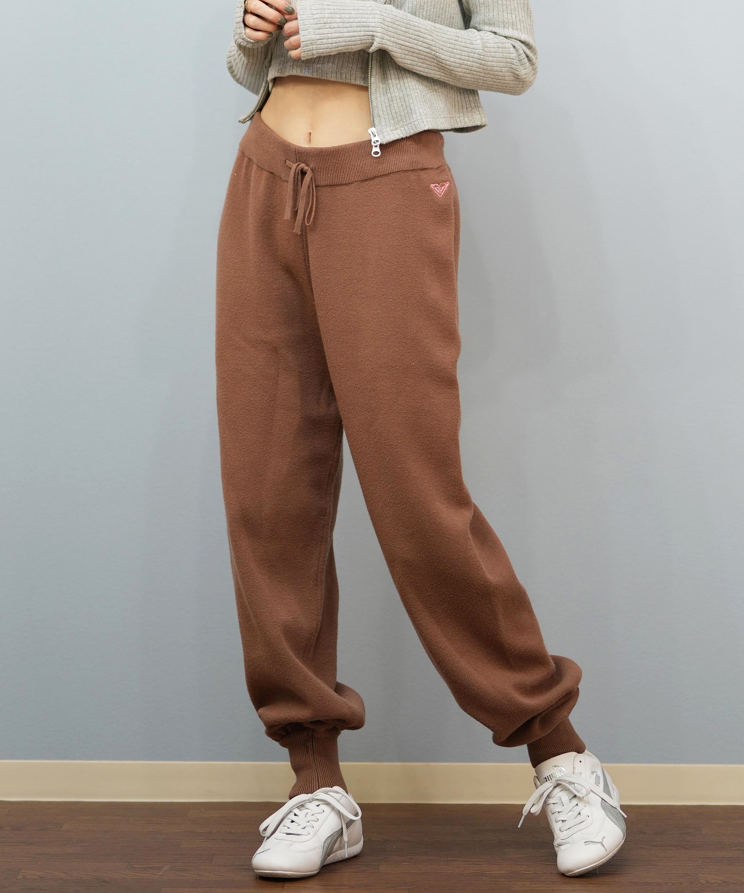 ROXY パンツ ROXY ロキシー ロングパンツ レディース スウェット ニット