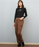 ROXY ロキシー ロングパンツ レディース スウェット パンツ ロゴ セットアップ対応 JIVY PANTS RPT254014(BLK-M)
