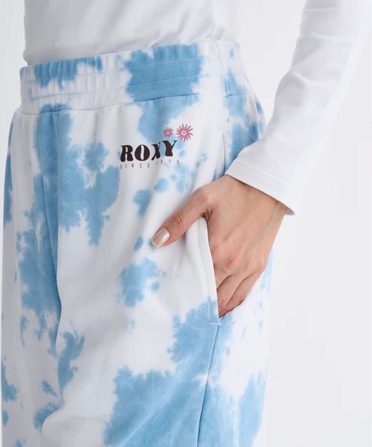 ROXY ロキシー ロングパンツ レディース スウェット パンツ セットアップ対応 SUN AND SURF PANTS RPT254044(BBK-S)
