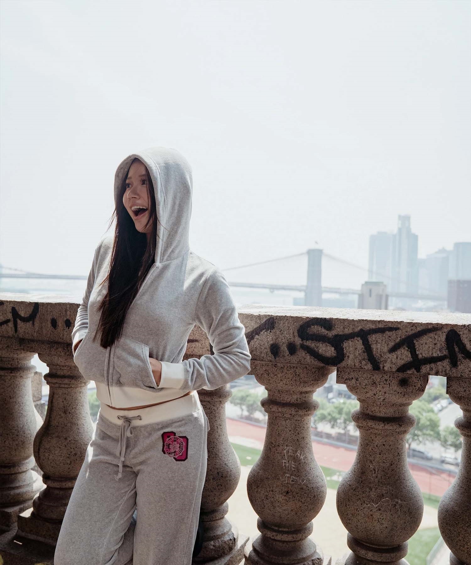 ROXY ロキシー × MANA ロングパンツ レディース ベロア セットアップ対応 ROXY CRUISERS RPT254618T(NVY-M)