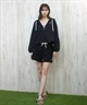 ROXY ロキシー 水着 レディース トランクス ボードショーツ ショートパンツ ワンポイント ロゴ 水陸両用 RBS251015(WHT-M)