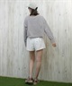 ROXY ロキシー 水着 レディース トランクス ボードショーツ ショートパンツ ワンポイント ロゴ 水陸両用 RBS255011(WHT-S)