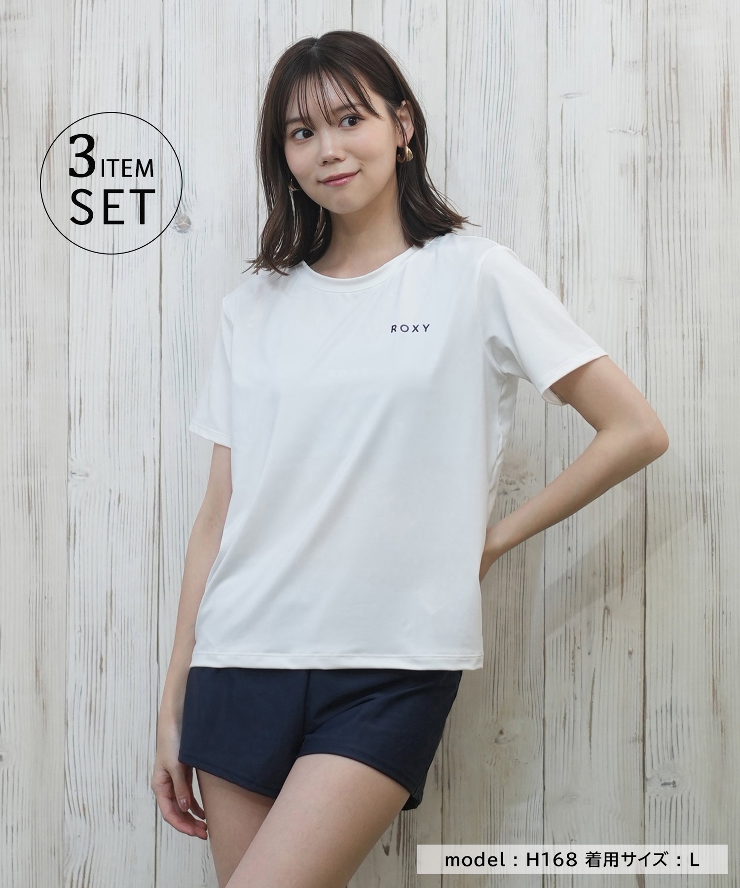 Roxyロキシー新品 セパレート水着 Mサイズ ホワイト/グレー 楽天市場】ロキシー ROXY フィットネス水着 セパレート