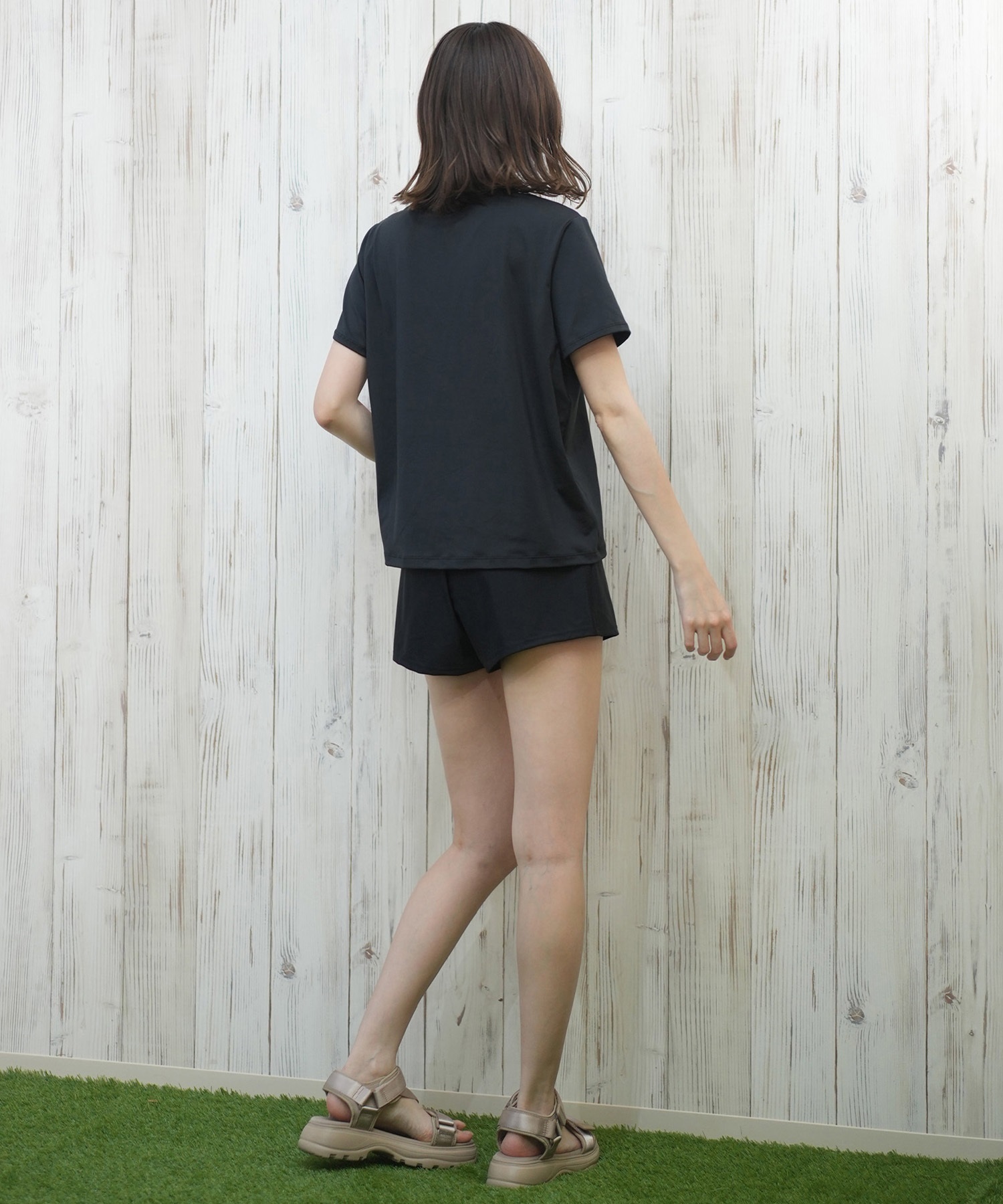 ROXY ロキシー 水着 レディース セット 体系カバー 3点セット