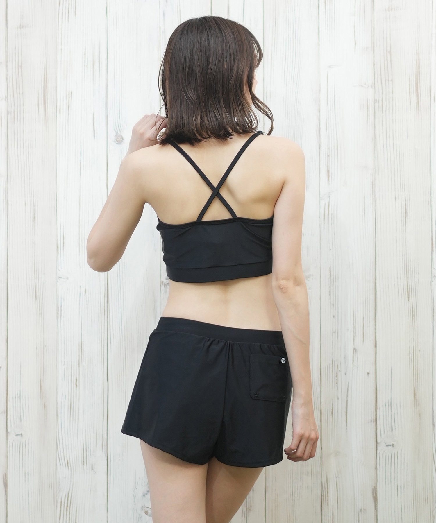 ROXY ロキシー 水着 レディース セット 体系カバー 3点セット
