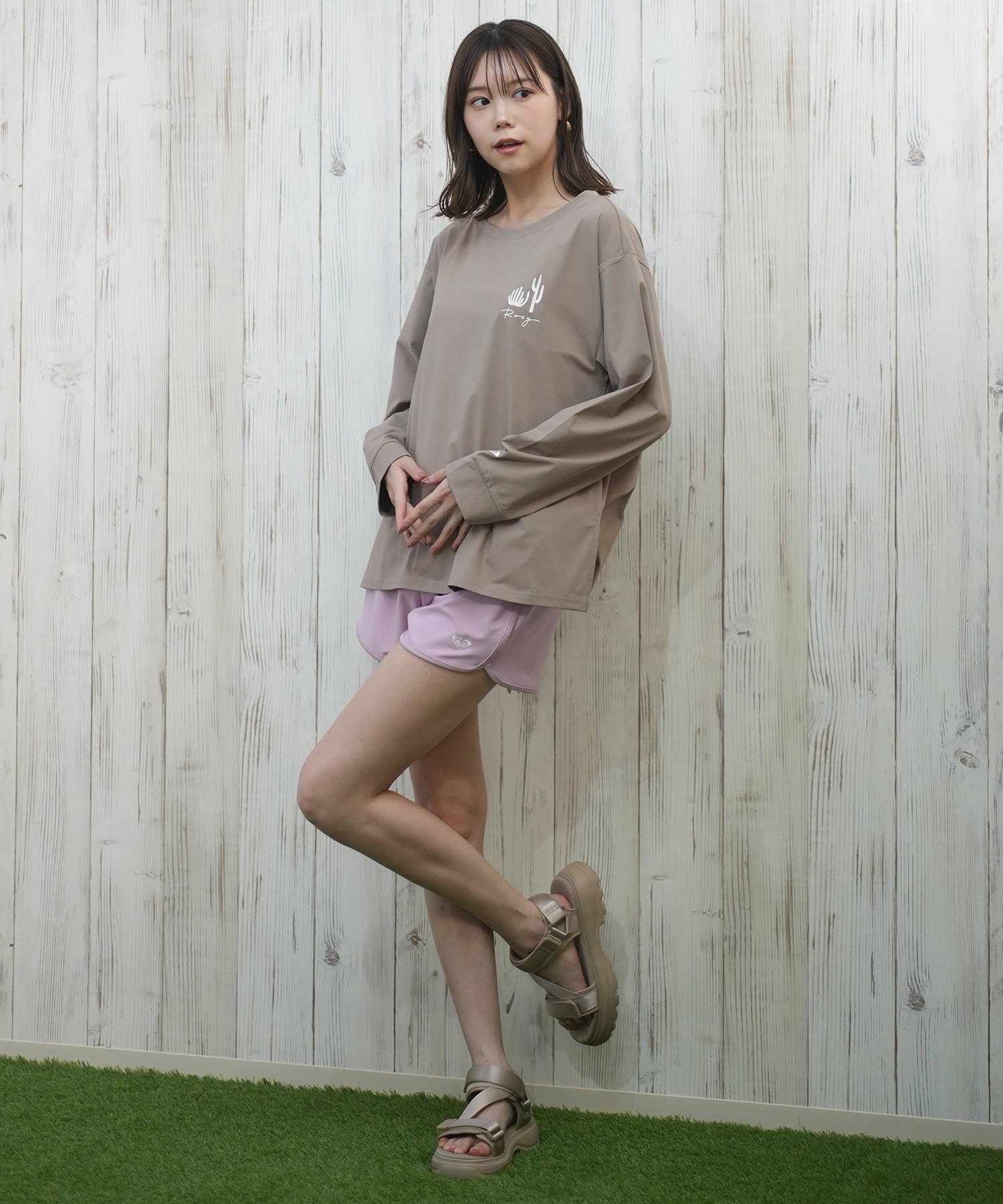 ROXY ロキシー 水着 レディース セット 体型カバー 4点セット