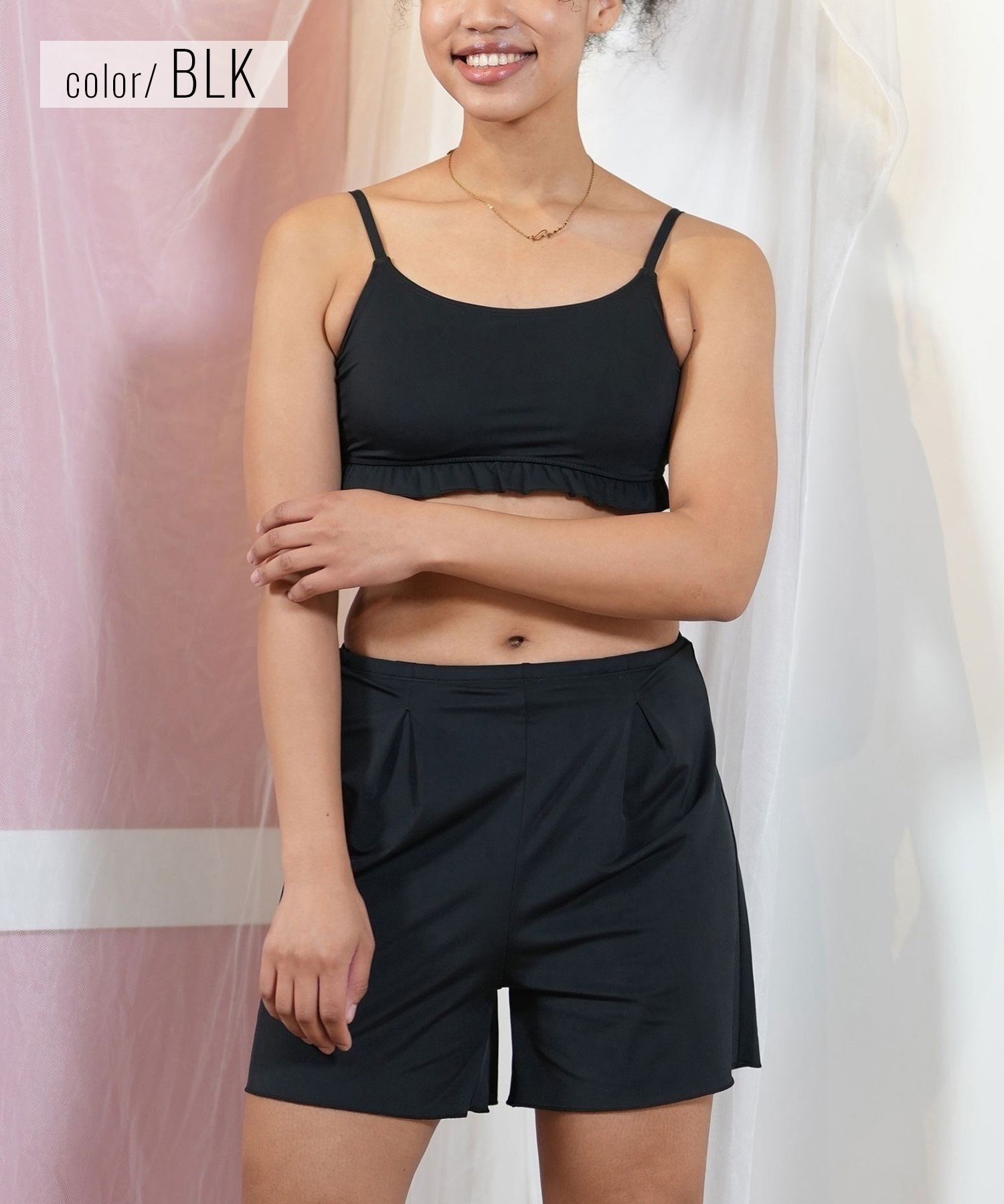 ROXY ロキシー 水着 セット レディース 体型カバー 3点セット