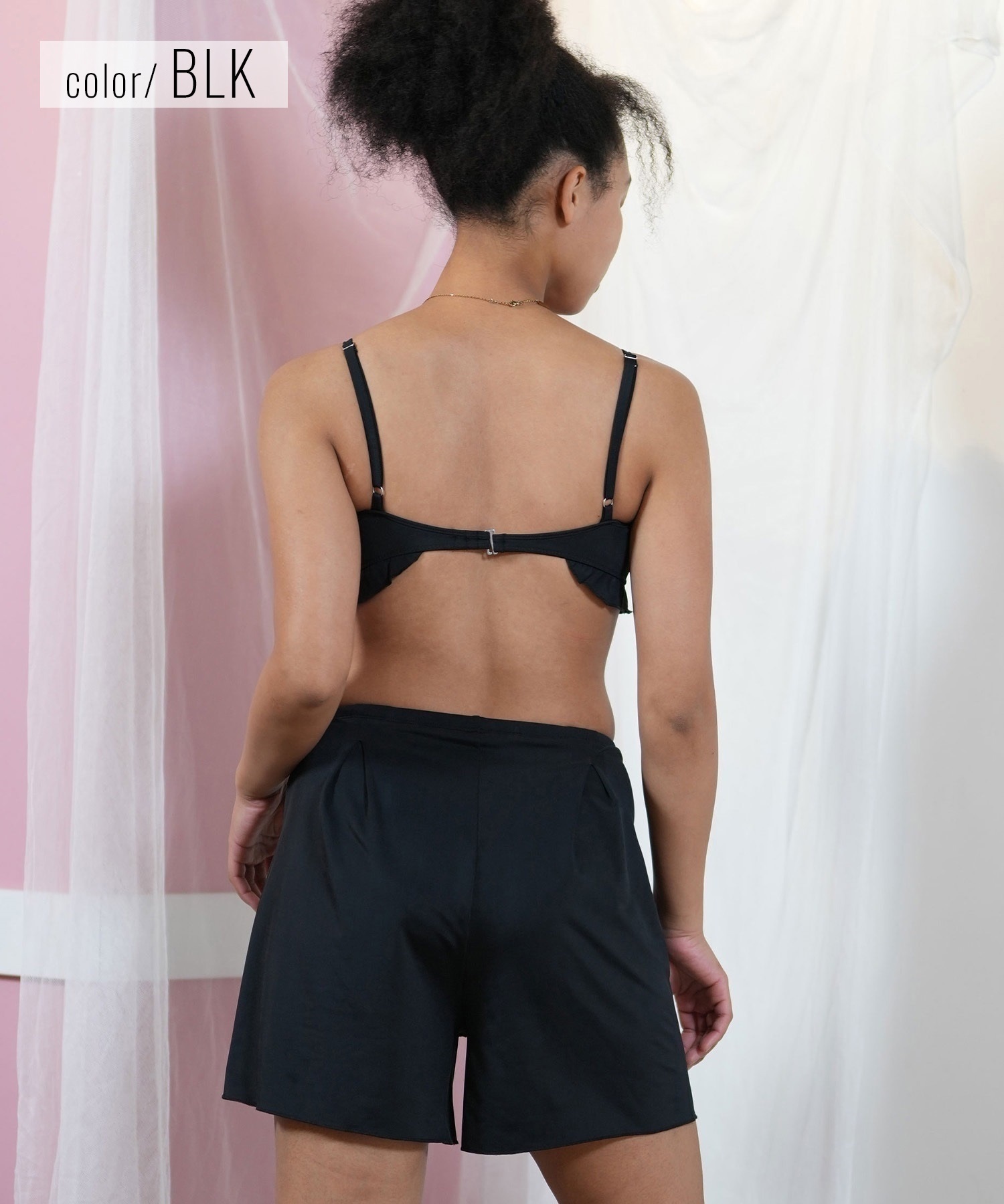 ★新品未使用★ROXY★ロキシー 体型カバー/3点セット水着 ブラック ROXY 水着 ROXY/ロキシー 体型カバー/3点セット水着 RSW251002