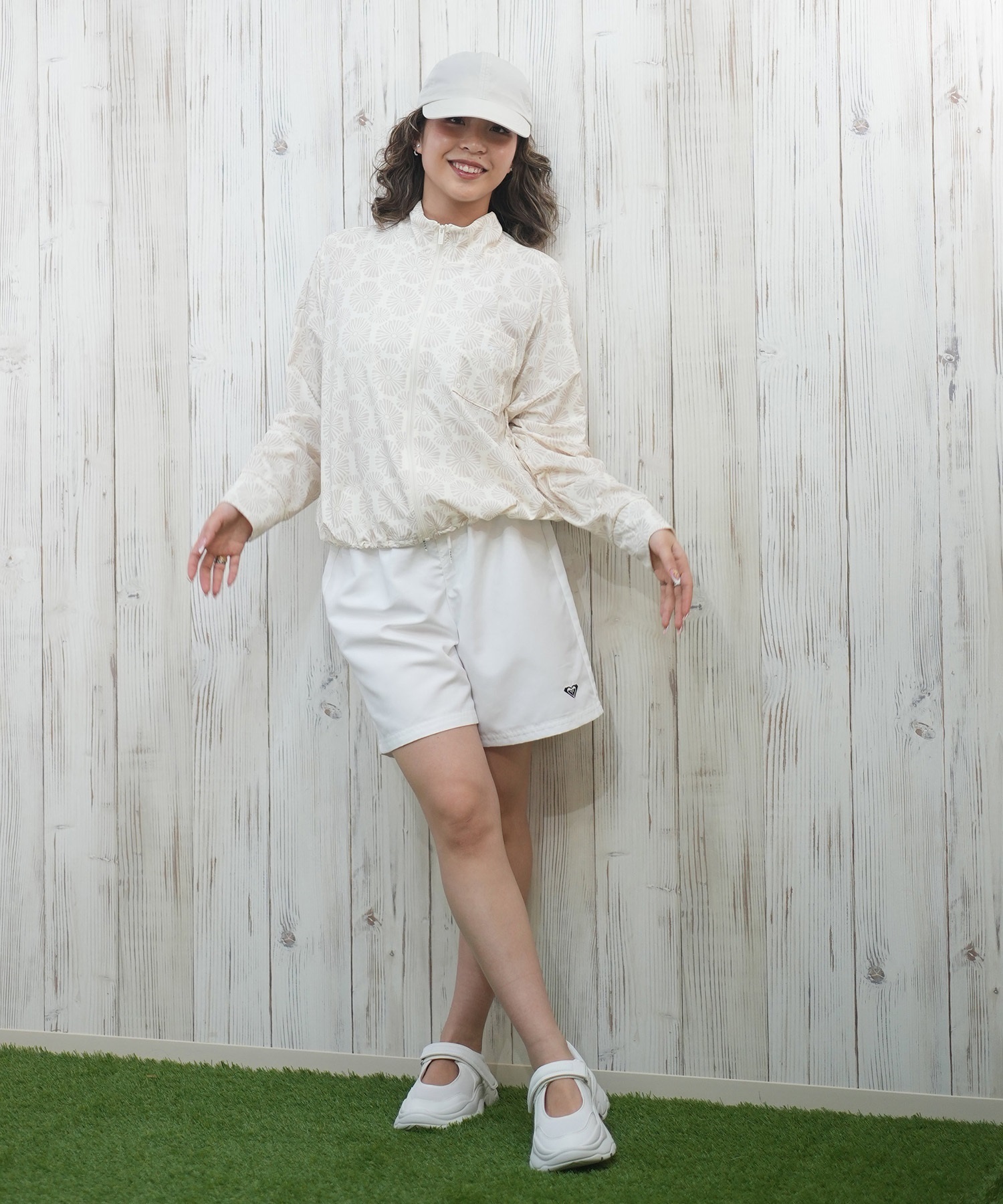 ROXY ロキシー 水着 レディース ラッシュガード ジップアップ
