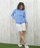 ROXY ロキシー ラッシュガード レディース パーカー ジップアップ 長袖 水陸両用 UVカット ARTSY FLORAL LOGO PARKA RLY251041(BLU-S)
