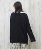 ROXY ロキシー 水着 レディース ラッシュガード 長袖 Tシャツ ロンT Vネック カットソー 水陸両用 UVカット TIDAL CREST RLY251050(WHT-M)