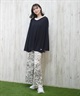ROXY ロキシー 水着 レディース ラッシュガード 長袖 Tシャツ ロンT Vネック カットソー 水陸両用 UVカット TIDAL CREST RLY251050(WHT-M)