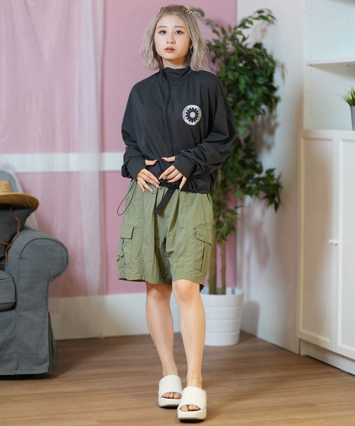 ROXY ロキシー 水着 ラッシュガード 長袖 Tシャツ ロンT