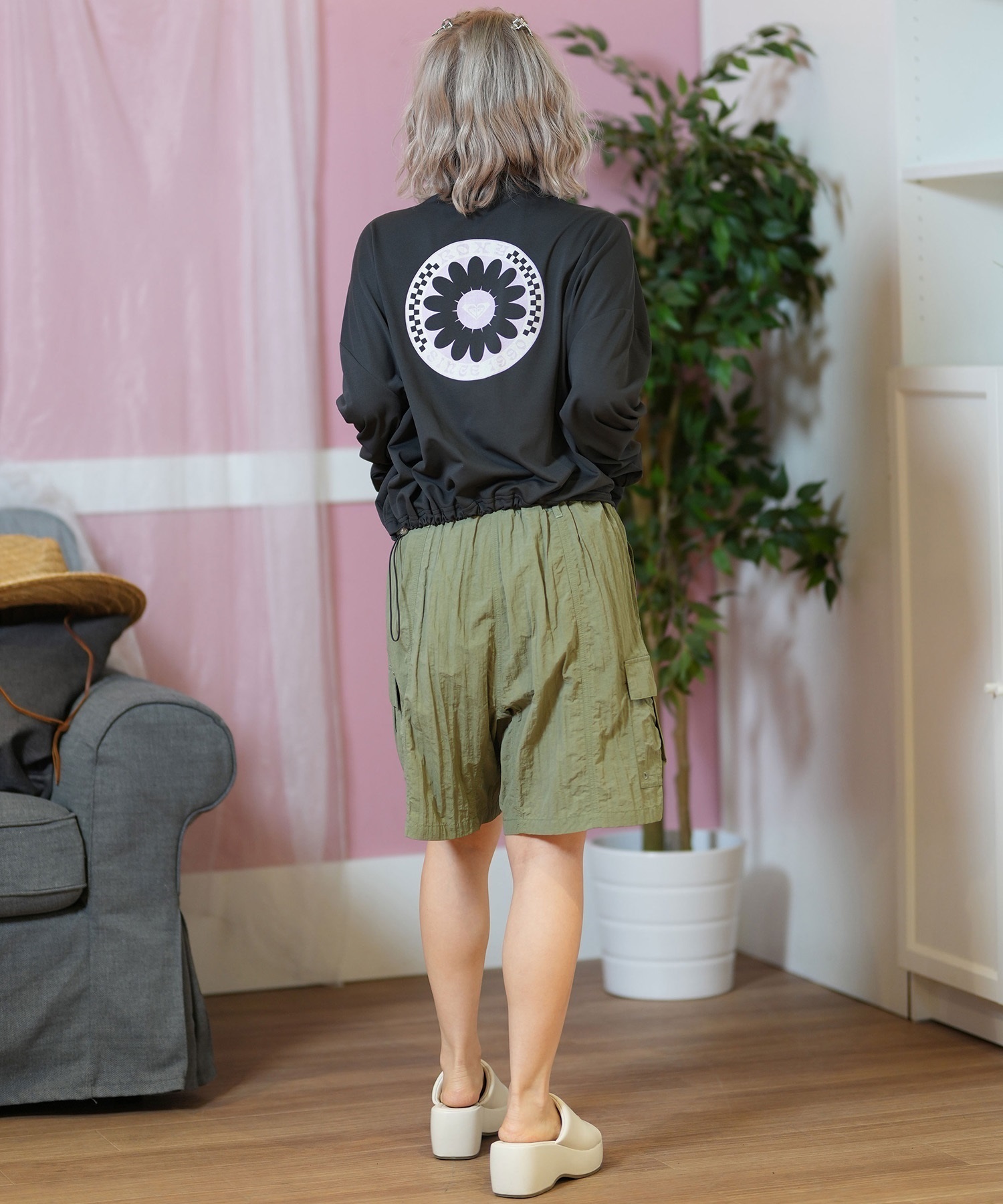 ROXY ロキシー 水着 ラッシュガード 長袖 Tシャツ ロンT レディース