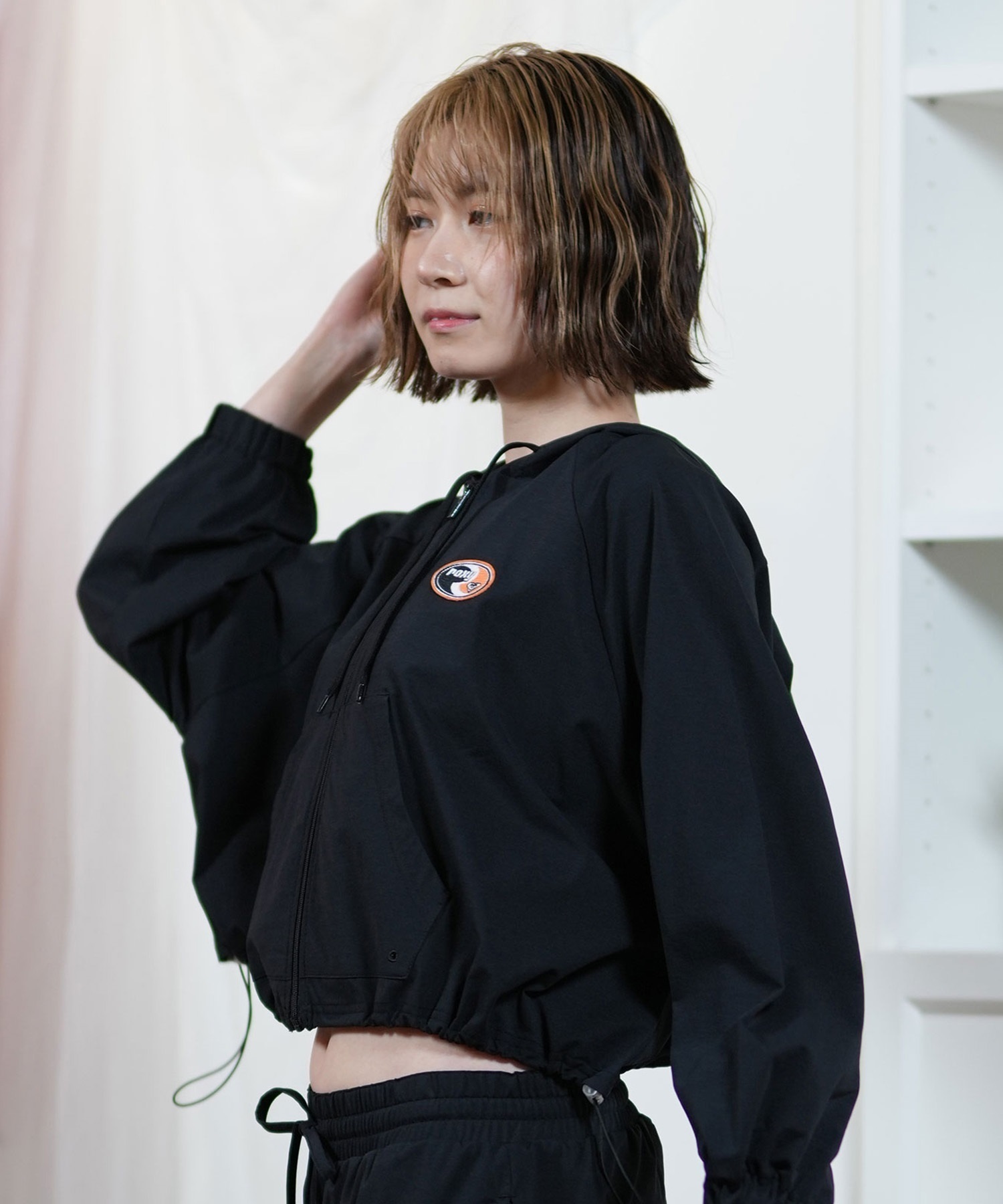 ROXY ロキシー 水着 レディース ラッシュガード ジップアップ パーカー フルジップパーカー ショート丈 レトロサーフ RLY252026(WHT-M)