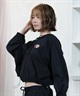ROXY ロキシー 水着 レディース ラッシュガード ジップアップ パーカー フルジップパーカー ショート丈 レトロサーフ RLY252026(WHT-M)