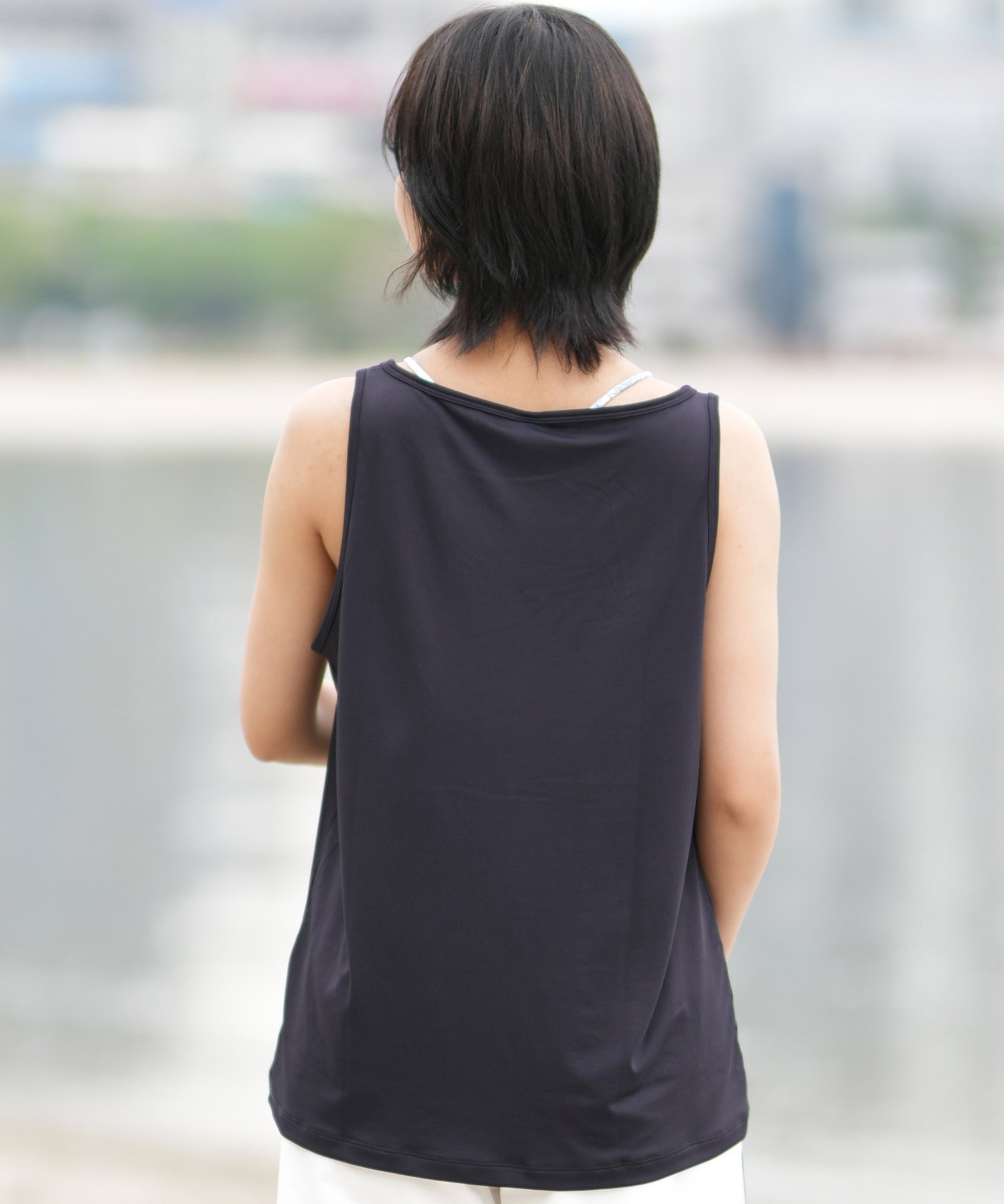 タンクトップ ノースリーブ ROXY/ロキシー SEA SPRIT TANK UVケアラッシュガード RLY252622T レディース ROXY ロキシー 水着 ラッシュガード タンクトップ レディース UV